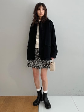 本村 実沙子さん(レディース・166cm)の冬コーディネート