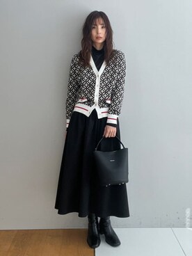 本村 実沙子さん(レディース・166cm)の冬コーディネート
