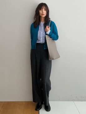 本村 実沙子さん(レディース・166cm)の冬コーディネート