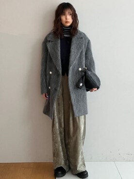 「MILOS（ミロス）のアイテム」を使った、本村　実沙子さん（レディース・166cm）の秋コーディネート
