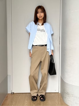 本村 実沙子さん(レディース・166cm)の夏コーディネート