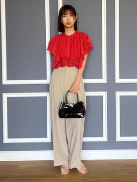 本村　実沙子さんのコーディネート