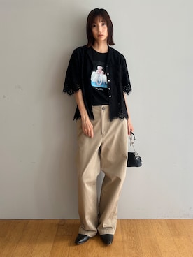 本村 実沙子さん(レディース・166cm)の夏コーディネート