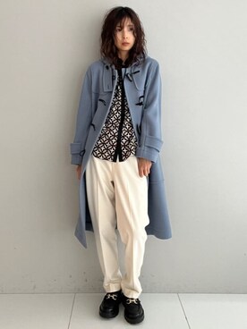 本村 実沙子さん(レディース・166cm)の秋コーディネート
