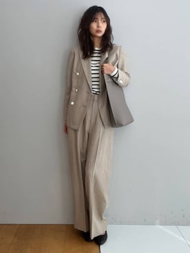 本村 実沙子さん(レディース・166cm)の冬コーディネート