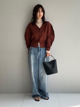 「PROVOKE （プロヴォーク）のアイテム」を使った、本村　実沙子さん（レディース・166cm）の夏コーディネート