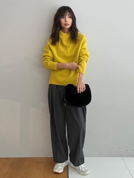 本村 実沙子さん(レディース・166cm)の冬コーディネート