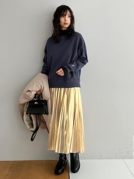 本村 実沙子さん(レディース・166cm)の秋コーディネート