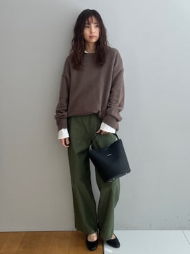 本村 実沙子さん(レディース・166cm)の春コーディネート
