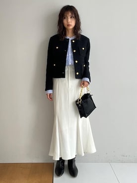 本村 実沙子さん(レディース・166cm)の秋コーディネート