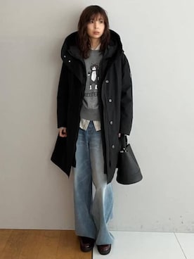 本村 実沙子さん(レディース・166cm)の秋コーディネート