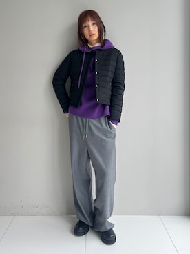 「DRESSTERIOR（ドレステリア）のシアータートル（Tシャツ/カットソー、ベージュ系）」を使った、本村　実沙子さんの秋コーディネート