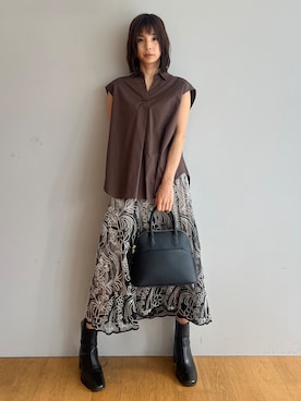 本村　実沙子さんのコーディネート