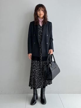 本村 実沙子さん(レディース・166cm)の秋コーディネート