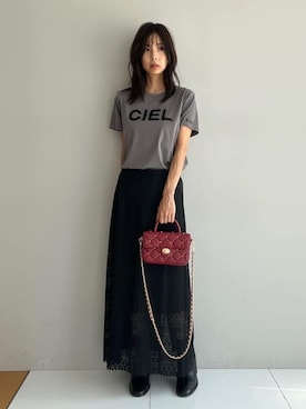 本村 実沙子さん(レディース・166cm)の夏コーディネート