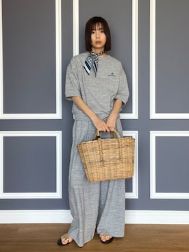 本村 実沙子さん(レディース・166cm)の春コーディネート