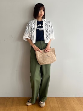本村 実沙子さん(レディース・166cm)の夏コーディネート