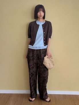 本村 実沙子さん(レディース・166cm)の夏コーディネート