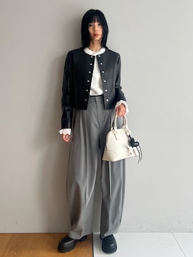本村 実沙子さん(レディース・166cm)の秋コーディネート