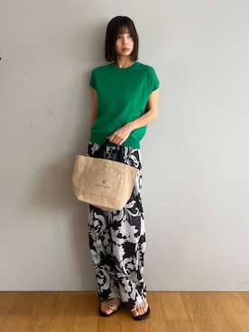 本村 実沙子さん(レディース・166cm)の夏コーディネート