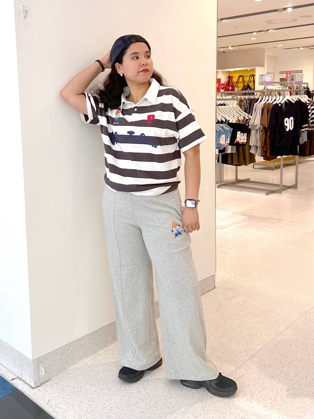 FOREVER 21 パラッパラッパー コラボキャップ あめ(FOREVER21