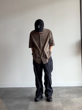 「URBAN RESEARCH Sonny Label（アーバンリサーチサニーレーベル）のアイテム（キャップ）」を使った、taiyo☀︎さん（メンズ・162cm）の夏コーディネート