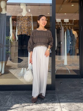 ゆきさん（レディース・156cm）の夏コーディネート