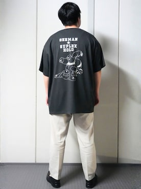 「nissen（ニッセン）のアイテム」を使った、にしむらさん（メンズ・164cm）の夏コーディネート