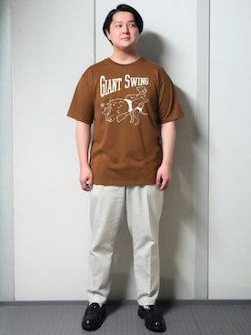 「nissen（ニッセン）のアイテム」を使った、にしむらさん（メンズ・164cm）の夏コーディネート