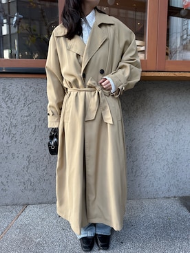 「ap retro（アプレトロ）のアイテム」を使った、ap retro_officialさん（レディース・156cm）の冬コーディネート