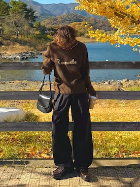 「Zooodle（ズードル）のアイテム」を使った、りゅうせいさん（メンズ・163cm）の秋コーディネート