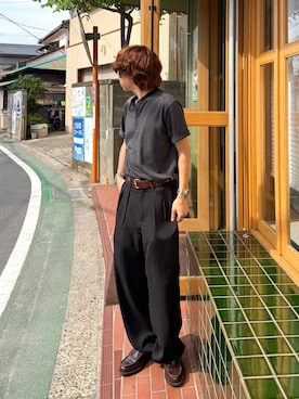 「DIESEL（ディーゼル）のアイテム」を使った、りゅうせいさん（メンズ・163cm）の夏コーディネート