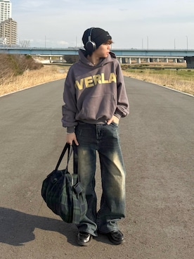 「Zooodle（ズードル）のアイテム」を使った、りゅうせいさん（メンズ・163cm）の春コーディネート