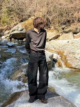 「ZARA（ザラ）のアイテム」を使った、りゅうせいさん（メンズ・163cm）の春コーディネート