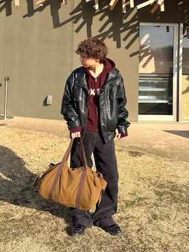 りゅうせいさん（メンズ・163cm）の冬コーディネート