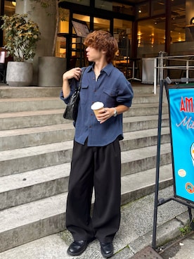 りゅうせいさん(メンズ・163cm)の秋コーディネート