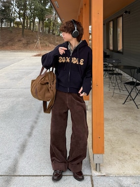 「Zooodle（ズードル）のアイテム」を使った、りゅうせいさん（メンズ・163cm）の春コーディネート