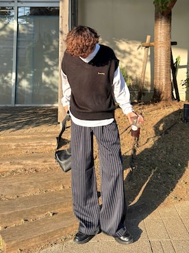 りゅうせいさん（メンズ・163cm）の冬コーディネート