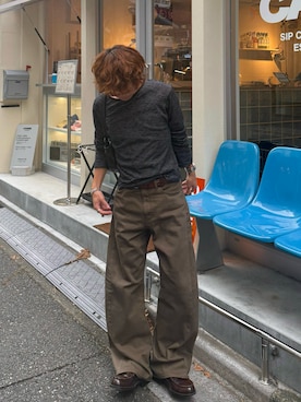 りゅうせいさん(メンズ・163cm)の秋コーディネート
