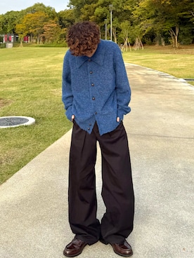 「Zooodle（ズードル）のアイテム」を使った、りゅうせいさん（メンズ・163cm）の冬コーディネート