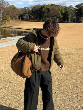 りゅうせいさん（メンズ・163cm）の冬コーディネート