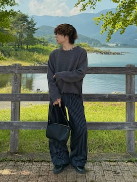 りゅうせいさん（メンズ・163cm）の冬コーディネート