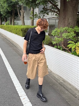 「Ray-Ban（レイバン）のアイテム」を使った、りゅうせいさん（メンズ・163cm）の夏コーディネート
