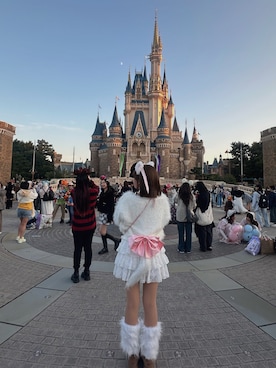 「disney」｜にゃ！さん（レディース・157cm）の秋コーディネート