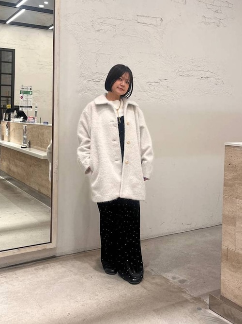 セール】シャギーミドルコート 612813（その他アウター）｜LEPSIM