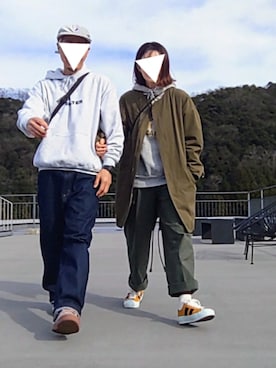 「CASIO（カシオ）のアイテム」を使った、たろさん（メンズ・172cm）の冬コーディネート