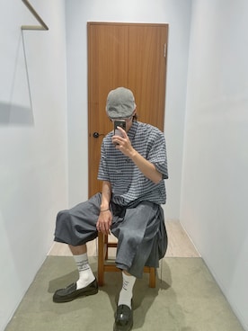 「HECT（ヘクト）のアイテム」を使った、Millyさん（メンズ・178cm）の夏コーディネート