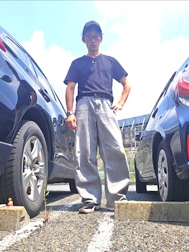 「BVLGARI（ブルガリ）のアイテム」を使った、tonoootonoooさん（メンズ・174cm）の夏コーディネート