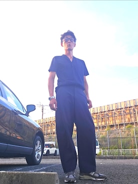 「GUCCI（グッチ）のアイテム」を使った、tonoootonoooさん（メンズ・174cm）の夏コーディネート