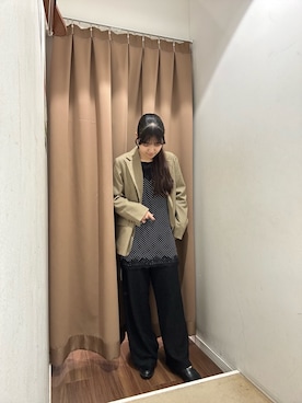 「RODE SKO（ロデスコ）のアイテム」を使った、みほさん（レディース・162cm）の秋コーディネート